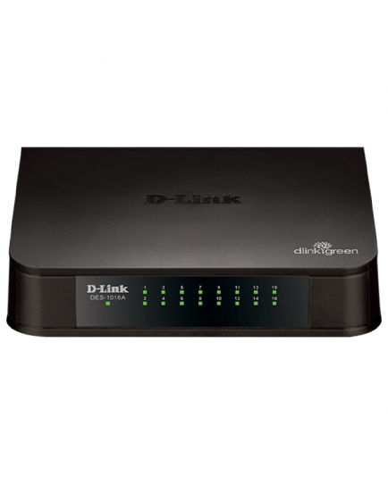 DLINK, SWITCH DLINK 16 PORT DES| 1016A