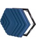 Elgato Wave Panels Foam Starter Set, Acoustic Treatment, Composite Plastic Frame Material, Blue | 10AAL9901 Elgato Wave Panels Foam Starter Set, Acoustic Treatment, Composite Plastic Frame Material, Blue | 10AAL9901