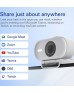 Elgato Facecam Neo Webcam, CMOS Sensor 1/2.9", Elgato AF Lens (auto focus) Optics, 26 mm (Full-Frame Equivalent) Focal Length, f/2.0 Aperture, 77° FoV, USB Type C Connection, White | 10WAE9901 Elgato Facecam Neo Webcam, CMOS Sensor 1/2.9", Elgato AF Lens (auto focus) Optics, 26 mm (Full-Frame Equivalent) Focal Length, f/2.0 Aperture, 77° FoV, USB Type C Connection, White | 10WAE9901