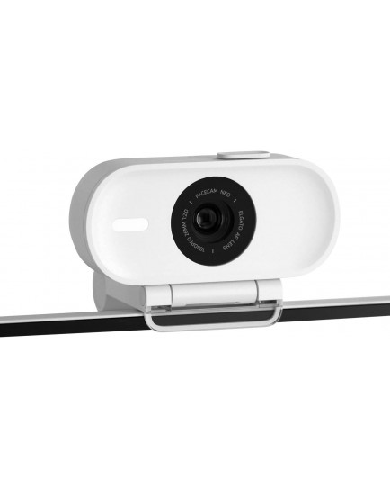 Elgato Facecam Neo Webcam, CMOS Sensor 1/2.9", Elgato AF Lens (auto focus) Optics, 26 mm (Full-Frame Equivalent) Focal Length, f/2.0 Aperture, 77° FoV, USB Type C Connection, White | 10WAE9901 Elgato Facecam Neo Webcam, CMOS Sensor 1/2.9", Elgato AF Lens (auto focus) Optics, 26 mm (Full-Frame Equivalent) Focal Length, f/2.0 Aperture, 77° FoV, USB Type C Connection, White | 10WAE9901