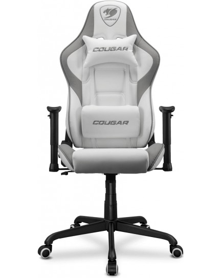 COUGAR Armor Elite Gaming Chair, Premium PVC Leather, 2D Armrest, Piston Height Adjustment, Class 4 Gas Lift Cylinder, 160° Reclining, Up to 120Kg Max Load, White- CG-CHAIR-ARMOR-ELITE-WHT | 3MELIWHB.0001 COUGAR Armor Elite Gaming Chair, Premium PVC Leather, 2D Armrest, Piston Height Adjustment, Class 4 Gas Lift Cylinder, 160° Reclining, Up to 120Kg Max Load, White- CG-CHAIR-ARMOR-ELITE-WHT | 3MELIWHB.0001