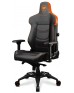 COUGAR ARMOR EVO 4-way Lumbar Support Gaming Chair, Breathable Premium PVC Leather, Full Steel Frame, 4D Adjustable Armrest, Class 4 Gas Lift Cylinder, Extra-Size Wheels, Black-Orange | 3MEVOORB.0001 COUGAR ARMOR EVO 4-way Lumbar Support Gaming Chair, Breathable Premium PVC Leather, Full Steel Frame, 4D Adjustable Armrest, Class 4 Gas Lift Cylinder, Extra-Size Wheels, Black-Orange | 3MEVOORB.0001