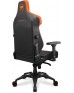 COUGAR ARMOR EVO 4-way Lumbar Support Gaming Chair, Breathable Premium PVC Leather, Full Steel Frame, 4D Adjustable Armrest, Class 4 Gas Lift Cylinder, Extra-Size Wheels, Black-Orange | 3MEVOORB.0001 COUGAR ARMOR EVO 4-way Lumbar Support Gaming Chair, Breathable Premium PVC Leather, Full Steel Frame, 4D Adjustable Armrest, Class 4 Gas Lift Cylinder, Extra-Size Wheels, Black-Orange | 3MEVOORB.0001