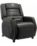 COUGAR RANGER PRO ROYAL Adjustable Gaming Sofa with Detachable Swivel Table, Breathable PVC Leather, Side Storage Pocket, USB Type-C Charging Port, Headrest & Lumbar Pillow, Black/Gold | 3MRGPGLB.0001 COUGAR RANGER PRO ROYAL Adjustable Gaming Sofa with Detachable Swivel Table, Breathable PVC Leather, Side Storage Pocket, USB Type-C Charging Port, Headrest & Lumbar Pillow, Black/Gold | 3MRGPGLB.0001