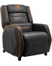 Cougar Ranger S Gaming Sofa, Side Storage Pocket, Breathable PVC Leather, Headrest Lumbar Pillow, Adjustable Design, Up to 160Kg Weight Capcity, Black/Orange | 3MRGSORB.0001 Cougar Ranger S Gaming Sofa, Side Storage Pocket, Breathable PVC Leather, Headrest Lumbar Pillow, Adjustable Design, Up to 160Kg Weight Capcity, Black/Orange | 3MRGSORB.0001
