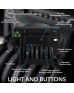 Honeycomb Aeronautical Bravo Throttle Quadrant, All In One Cockpit System, Six General Aviation and Six Commercial Levers, Black | HC003042
