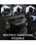 Honeycomb Aeronautical Bravo Throttle Quadrant, All In One Cockpit System, Six General Aviation and Six Commercial Levers, Black | HC003042 Honeycomb Aeronautical Bravo Throttle Quadrant, All In One Cockpit System, Six General Aviation and Six Commercial Levers, Black | HC003042