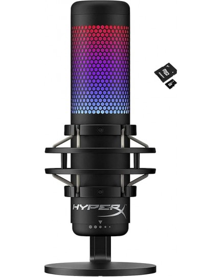 HYPERX MICROPHONE RGB QUADCAST S Black HYPERX MICROPHONE RGB QUADCAST S Black