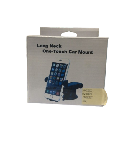 Long Neck One-Touch Car Moun