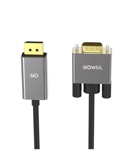 MOWSIL MODVO2 DISPLAY PORT TO VGA CABLE 2METER MOWSIL MODVO2 DISPLAY PORT TO VGA CABLE 2METER