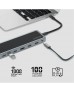 ApexHub-MST 12-in-1 USB -C Hub with 2xHDMI, Display Port, 3USB 3.0 Ports, USB 2.0 Port, RJ45, 100W PD, AUX, MST Support ApexHub-MST 12-in-1 USB -C Hub with 2xHDMI, Display Port, 3USB 3.0 Ports, USB 2.0 Port, RJ45, 100W PD, AUX, MST Support