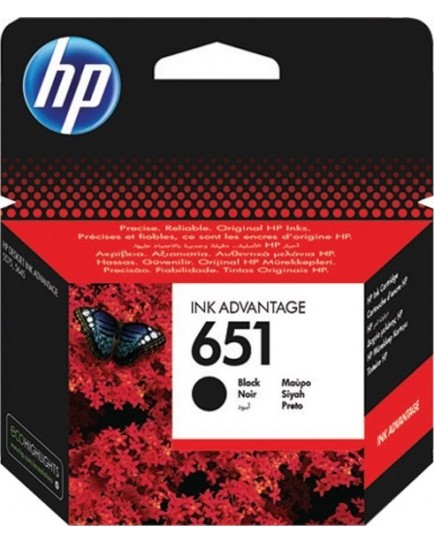 HP INK 651 BLACK C2P10AE HP INK 651 BLACK C2P10AE