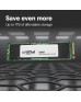 CT480E100SSD8 Crucial 480 GB PCLE GEN4 2280 NVMESSD