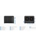 NAS BOX SYNOLOGY DS1522 PLUS 5 BAY