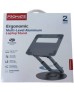 DeskMate-6 2-13.8" Height Adjustable Metallic Laptop Riser Stand DeskMate-6 2-13.8" Height Adjustable Metallic Laptop Riser Stand