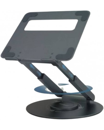 DeskMate-6 2-13.8" Height Adjustable Metallic Laptop Riser Stand DeskMate-6 2-13.8" Height Adjustable Metallic Laptop Riser Stand