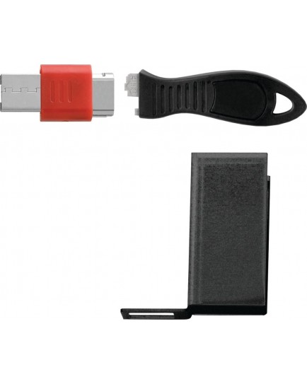 Kensington USB Port Lock with Rectangular Cable Guard | K67914WW Kensington USB Port Lock with Rectangular Cable Guard | K67914WW