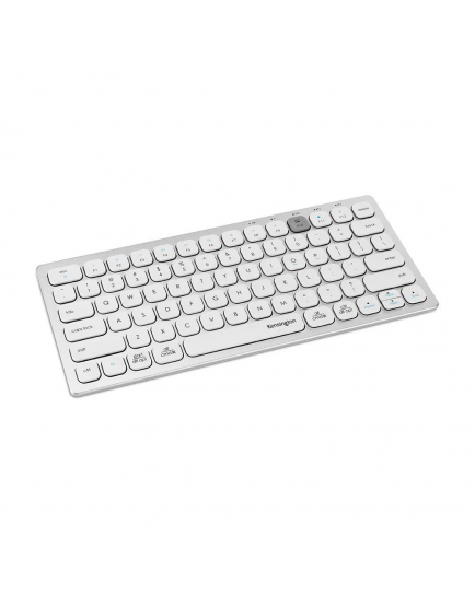 KENSINGTON COMPACT KEYBOARD. Bluethooth 3.0/5.0, Wireless ( 3 DEVICE SUPPORT) K75504AB ( WHITE ) KENSINGTON COMPACT KEYBOARD. Bluethooth 3.0/5.0, Wireless ( 3 DEVICE SUPPORT) K75504AB ( WHITE )