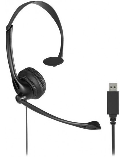 Kensington Classic USB-A Mono Headset with Mic and Volume Control K80100WW Kensington Classic USB-A Mono Headset with Mic and Volume Control K80100WW