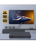 Mowsil 1 x 2 Port 4K@ 30Hz 1.4 HDMI Splitter, Support 4K@30Hz, 1080P Resolution, Mini Portable Design, Easy to Use and Carry, Travel Friendly, Compatible with HDMI 1.4/1.3/1.2, Black | MOS112