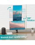 Dual Monitor Vertical Deskmount 91-LDT12C02V Dual Monitor Vertical Deskmount 91-LDT12C02V