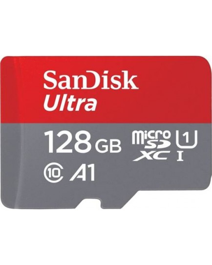 Sandisk Micro SD 128GB Ultra 100MBPS W/O | SDSQUAR-128G-GN6MN