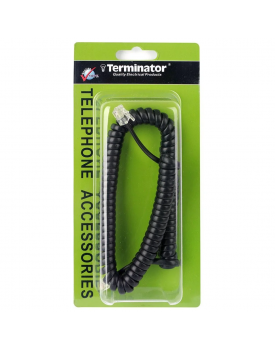 Terminator Telephone Spiral Cable Terminator Telephone Spiral Cable