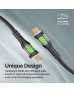TransLine-Ci.Black 27W Power Delivery USB-C to Lightning Transparent Cable, 1.2m Cable Length TransLine-Ci.Black 27W Power Delivery USB-C to Lightning Transparent Cable, 1.2m Cable Length