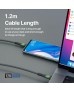 TransLine-Ci.Black 27W Power Delivery USB-C to Lightning Transparent Cable, 1.2m Cable Length TransLine-Ci.Black 27W Power Delivery USB-C to Lightning Transparent Cable, 1.2m Cable Length