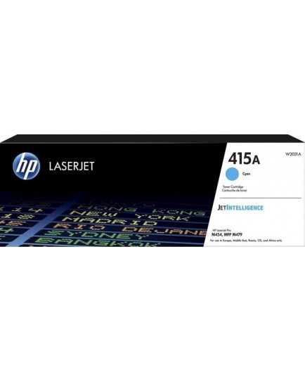 HP 415A Original LaserJet Toner Cartridge - Cyan | W2031A HP 415A Original LaserJet Toner Cartridge - Cyan | W2031A