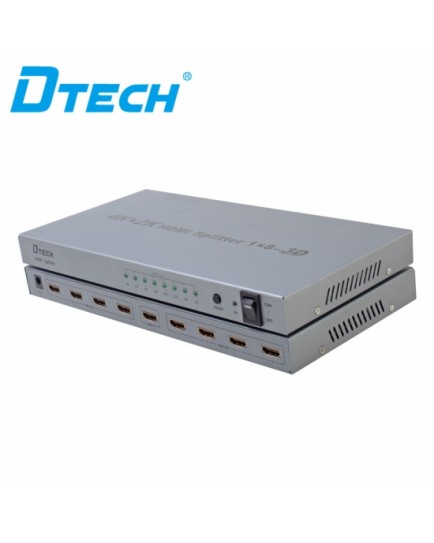 DTECH HDMI SPLITTER 4K 1X8 DTECH HDMI SPLITTER 4K 1X8