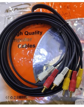 NETPOWER 3RCA to 3RCA CABLE 3M