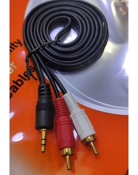 NETPOWER AUDIO TO 2 RCA CABLE 1.5M