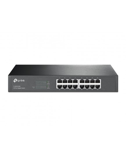 TP-LINK SG1016D 16-Port Gigabit Desktop/Rackmount Switch TP-LINK SG1016D 16-Port Gigabit Desktop/Rackmount Switch