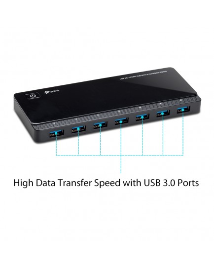 TP-LINK UH720 USB3.0 7PORT HUB WITH 2 SMART CHARGING PORT TP-LINK UH720 USB3.0 7PORT HUB WITH 2 SMART CHARGING PORT