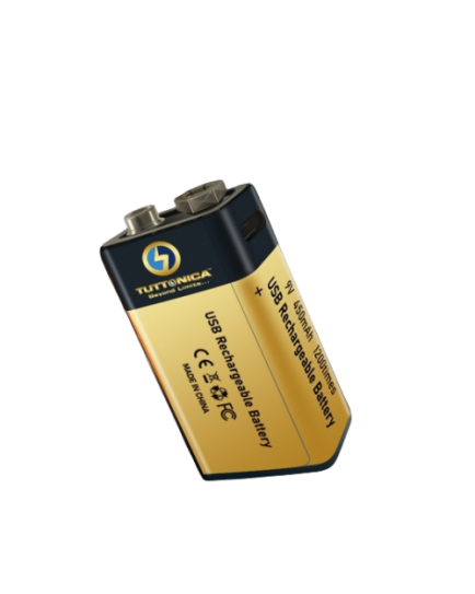 TUTTONICA 9V TYPE C RECHARGEABLE BATTERY TUTTONICA 9V TYPE C RECHARGEABLE BATTERY