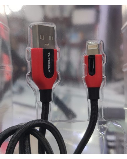 TUTTONICA USB TO LIGHTNING CABLE QUICK CHARGE 3.0 1M