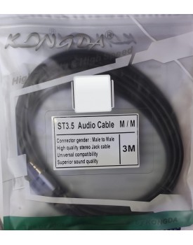 KONGDA AUDIO CABLE 3.5mm 3m