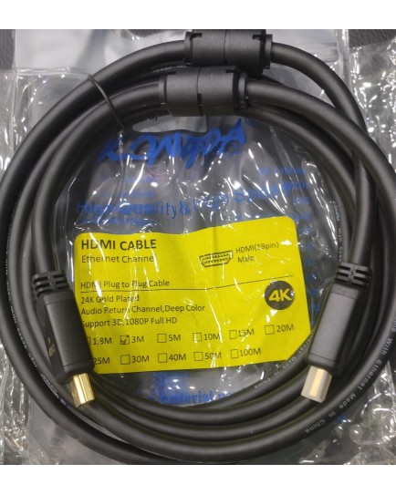 KONGDA HDMI CABLE 3m 4K KONGDA HDMI CABLE 3m 4K