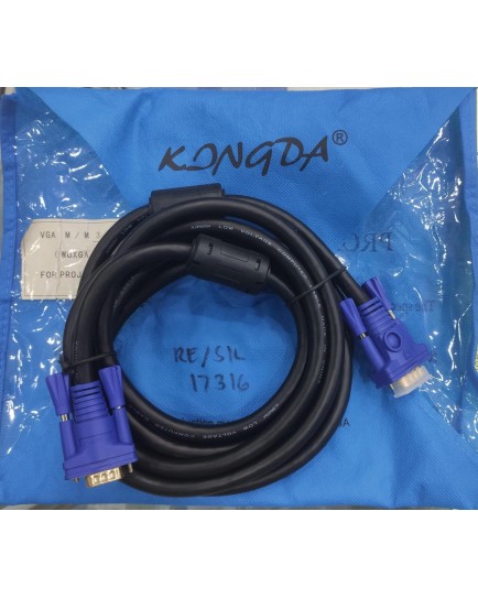 KONGDA PROJECTOR VGA CABLE 3M KONGDA PROJECTOR VGA CABLE 3M