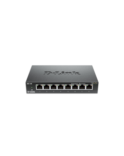 D-LINK DGS-108 8 PORT NETWORK SWITCH