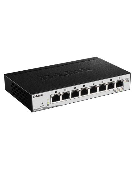 DLINK DGS-1100-08P  8 PORT MANAGEABLE NETWORK SWITCH