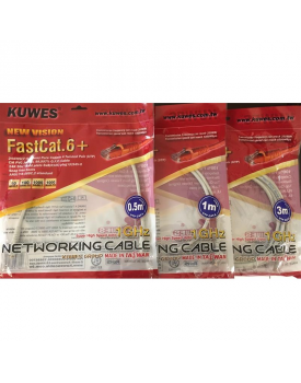 KUWES CAT6 CABLE 0.5M