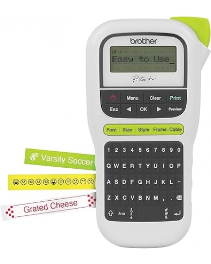 BROTHER P-TOUCH PT-H110 HANDHELD LABEL MAKER BROTHER P-TOUCH PT-H110 HANDHELD LABEL MAKER