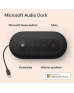 DOCKING STATION MICROSOFT AUDIO DOCK, BLACK COLOR
