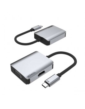 Mowsil Type C To HDMI + VGA Co... Mowsil Type C To HDMI + VGA Co...