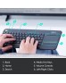 Logitech K400 Plus Wireless Keyboard with Touchpad