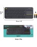 Logitech K400 Plus Wireless Keyboard with Touchpad
