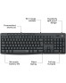 Logitech Wireless MK295 Silent Keyboard And Mouse Combo