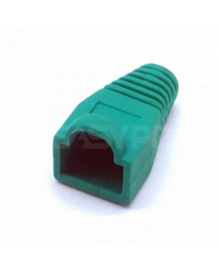 Rj45 Rubber Boots Green Rj45 Rubber Boots Green